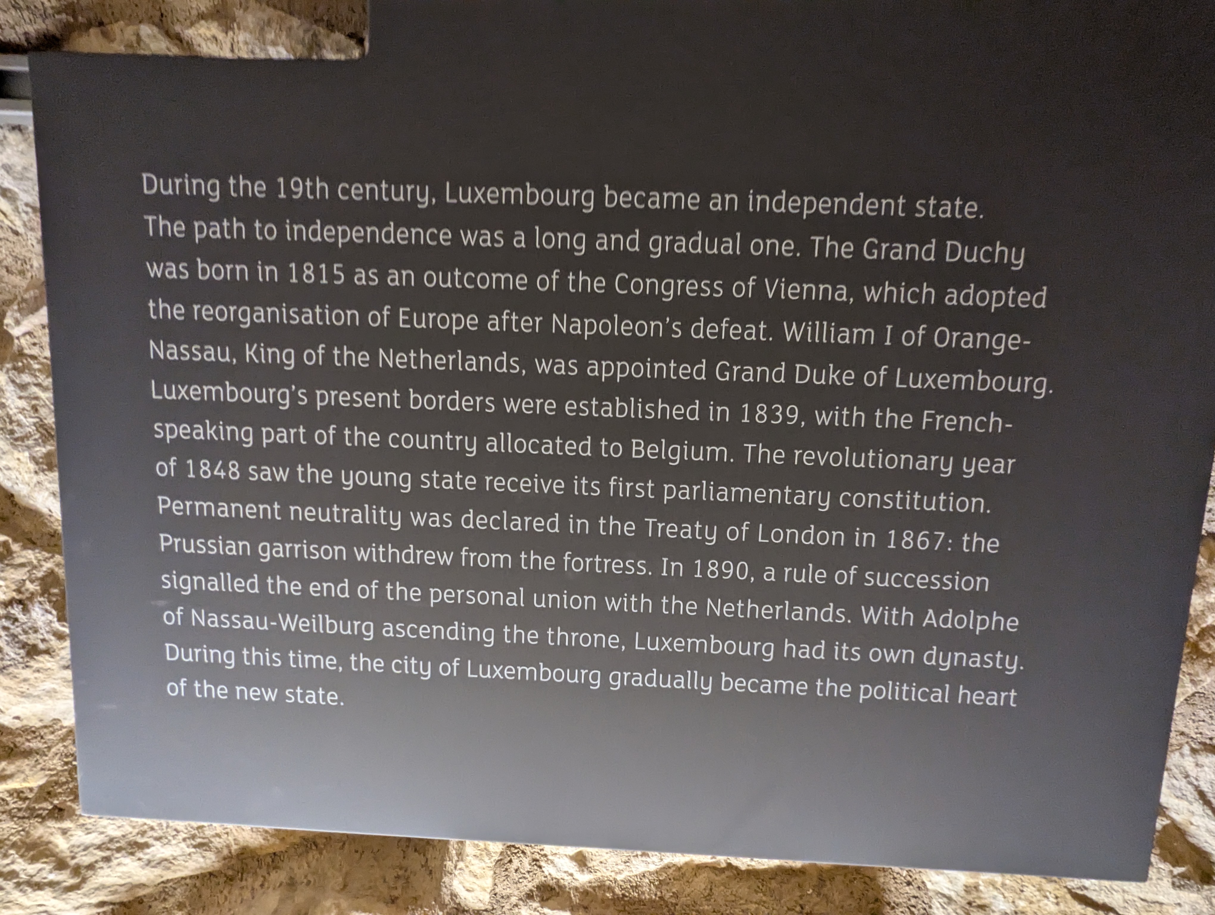 Luxembourg, City Museum